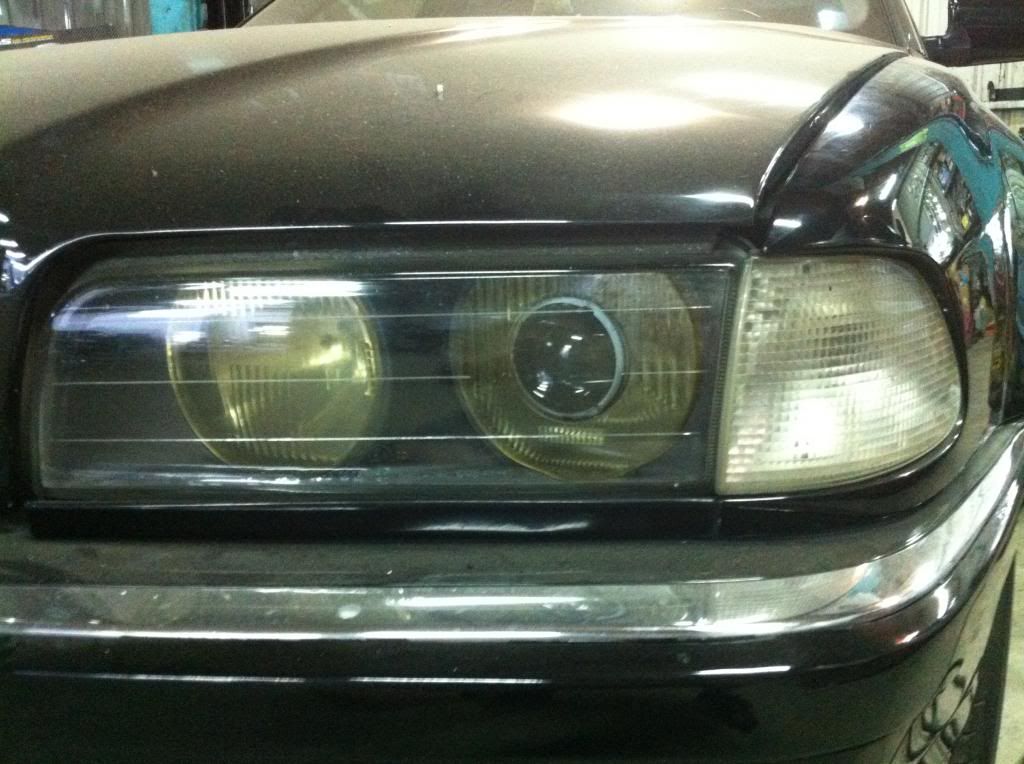 Retrofit E38 Headlight Between Post- & Pre-facelift => Finally As ...